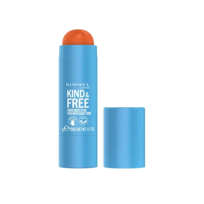 Rimmel Kind & Free Tinted Multi Stick 5g - 004 Tangerine Dream - Image 3
