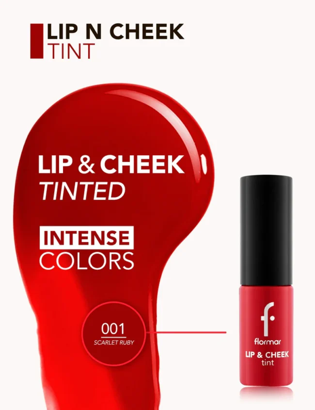Flormar Lip & Cheek Tint 6.7Ml - Image 5