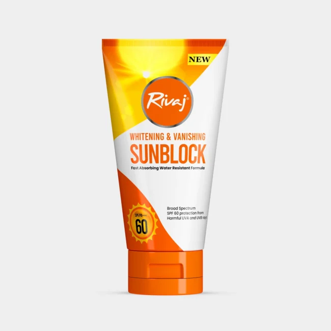 Rivaj SPF60 Whitening & Vanishing Sunblock - Image 3