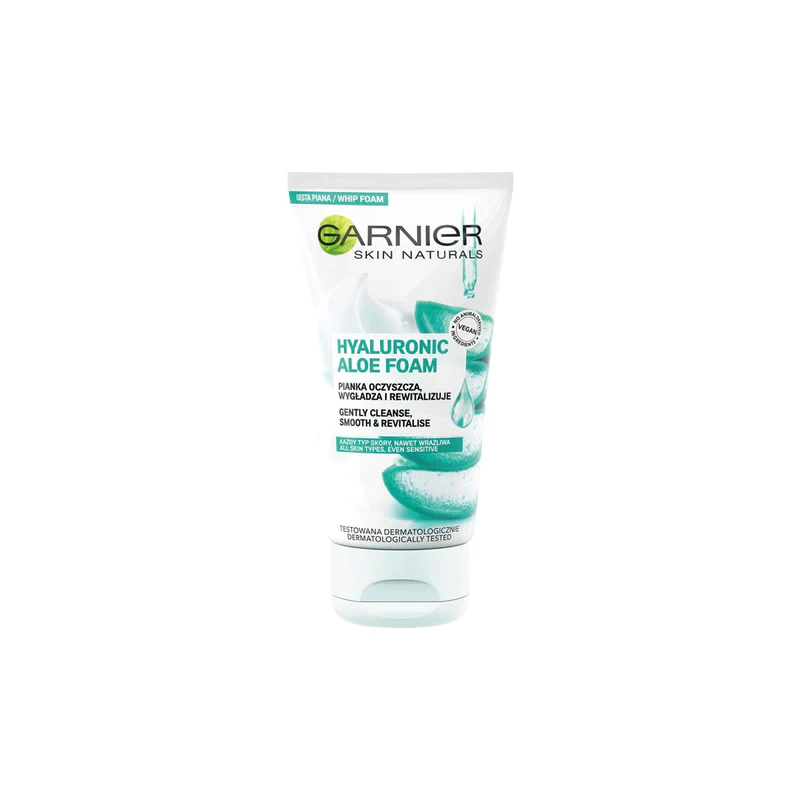 Garnier Hyaluronic Aloe Foam Cleanser 150ml - Image 3