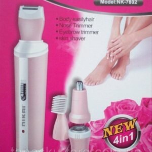 NIKAI 4 in 1 shaver suit for ladies and Eyebrow trimmer