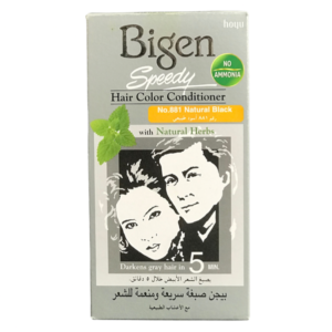 Bigen Speedy Hair Color Conditioner–Natural-Black