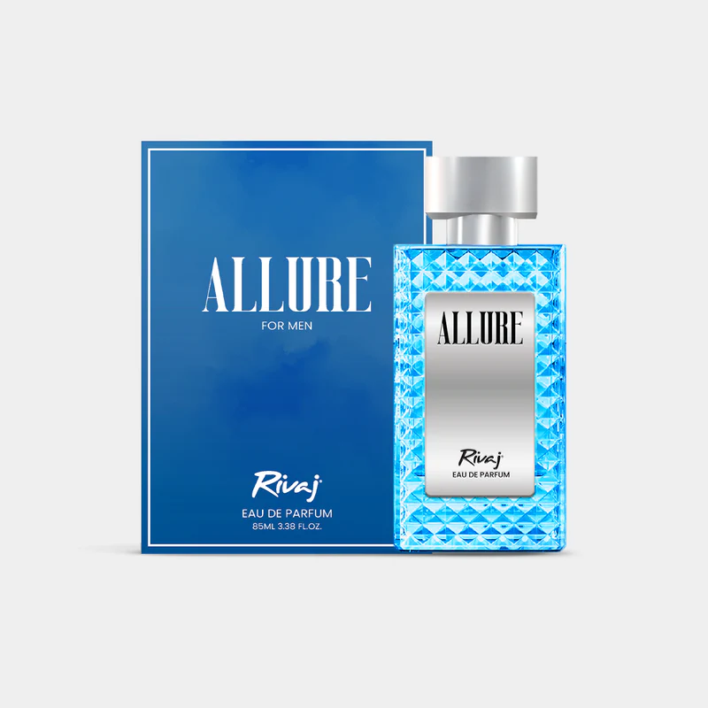 Rivaj Allure Men Perfume 85ml - Image 3