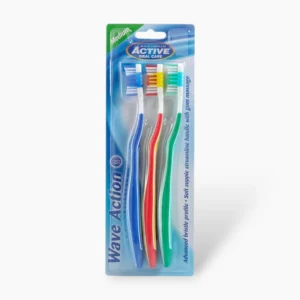Beauty Formulas Active 3S Wave Action Medium Tooth Brush