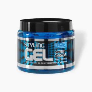 Beauty Formulas Wet Look Blue Pro Styling Gel 500ml