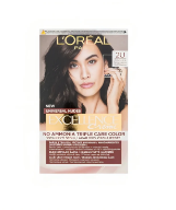 Loreal Excellence Crème Tripple Protection - 2U Black Brown Hair Color 48ml