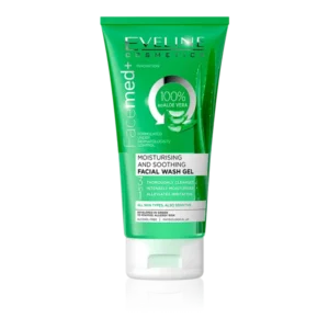 Facemed+ 100% Bio Aloe Vera Moisturizing & Soothing Facial Wash Gel 3in1