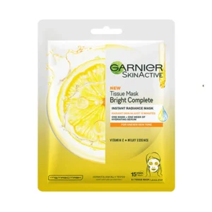 GARNIER VITAMIN C BRIGHT COMPLETE SERUM SHEET MASK 28G