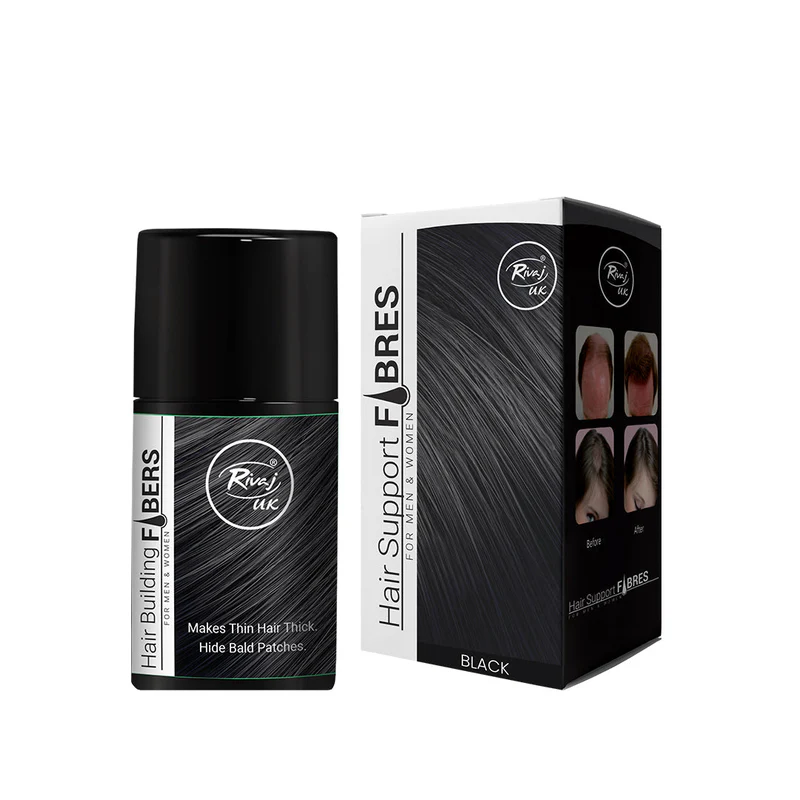 Rivaj Hair Building Fibers 25g - Black - Image 2