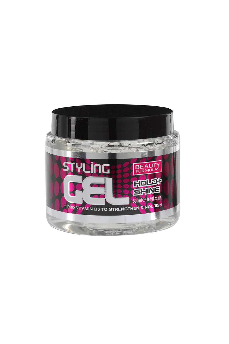 Beauty Formulas Hold & Shine Clear Styling Gel 500ml - Image 2