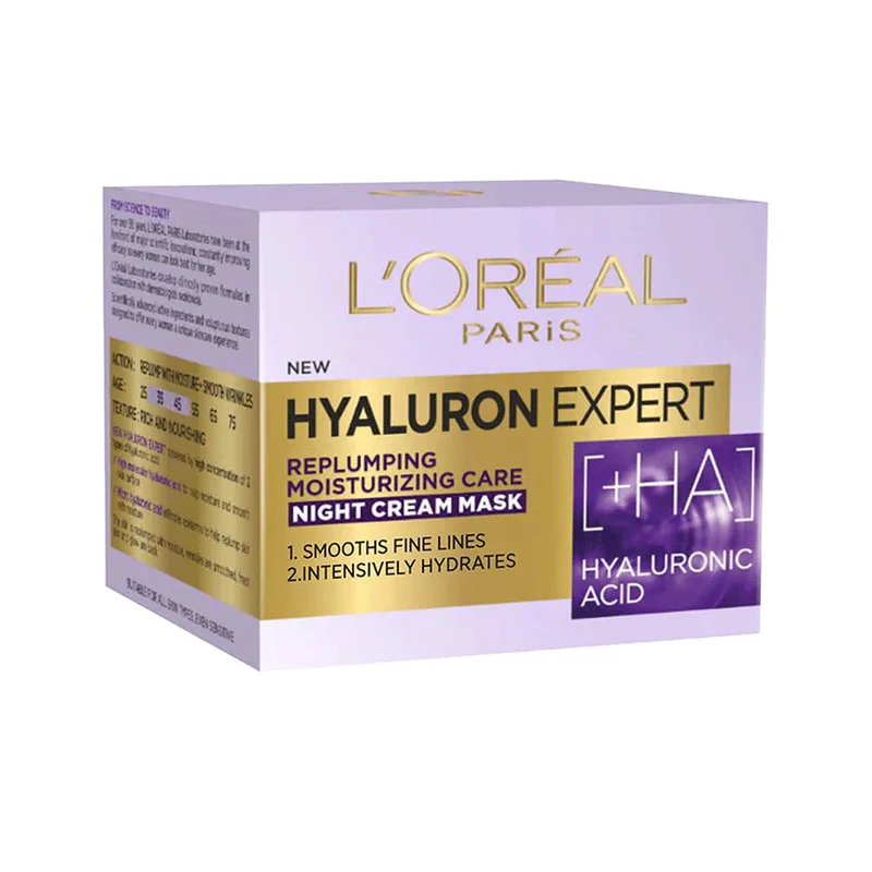 Loreal Hyaluron Replumping Night Cream 50ml - Image 2