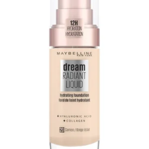 Maybelline- Dream Radiant Liquid Hydrating Foundation All Shades