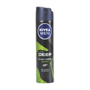 Nivea Men Deep Black Carbon Amazonia Body Spray 150ml
