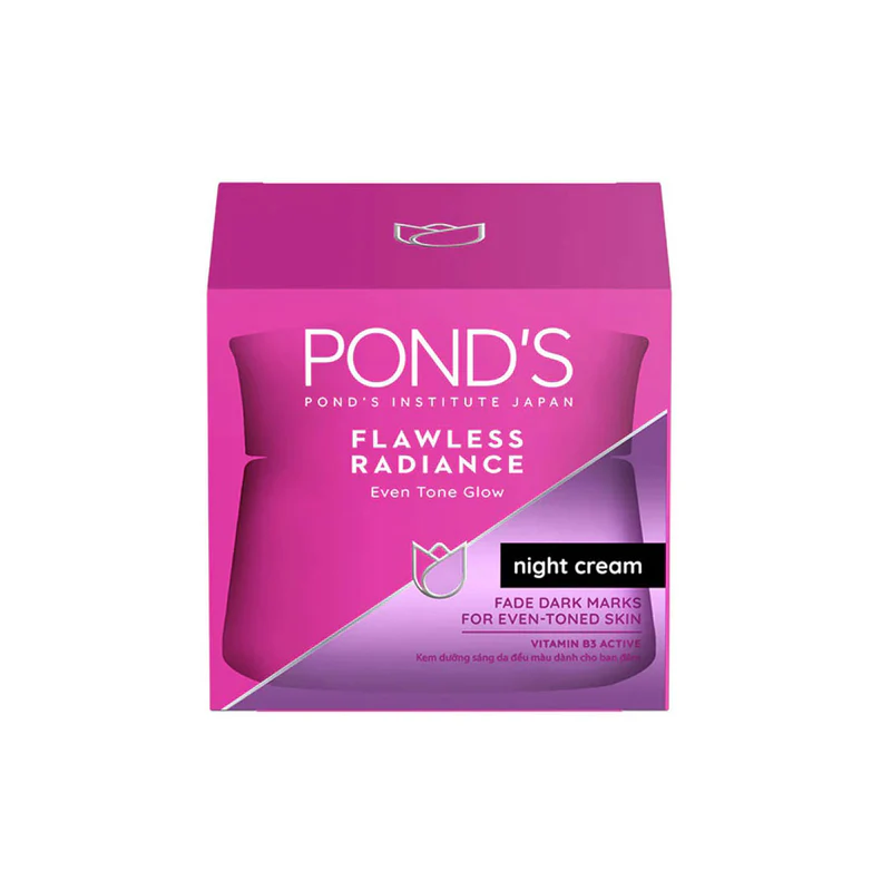 Ponds Flawless White Night Cream 50g - Image 2