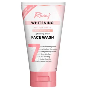 Rivaj Whitening Pinkish White Advance Face Wash 100ml