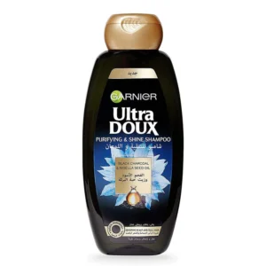 Garnier Ultra Doux Black Chrcol & Nigla Seed Oil Shampoo 400ml