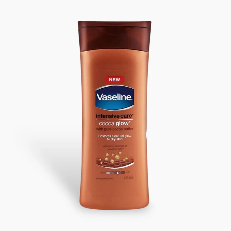 Vaseline Cocoa Glow Intensive Care Lotion 200ml - Image 2