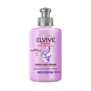 Loreal Paris - Hydra Hyaluronic Acid Leave-In Styling Cream for Dry, Frizzy Hair - 300ml