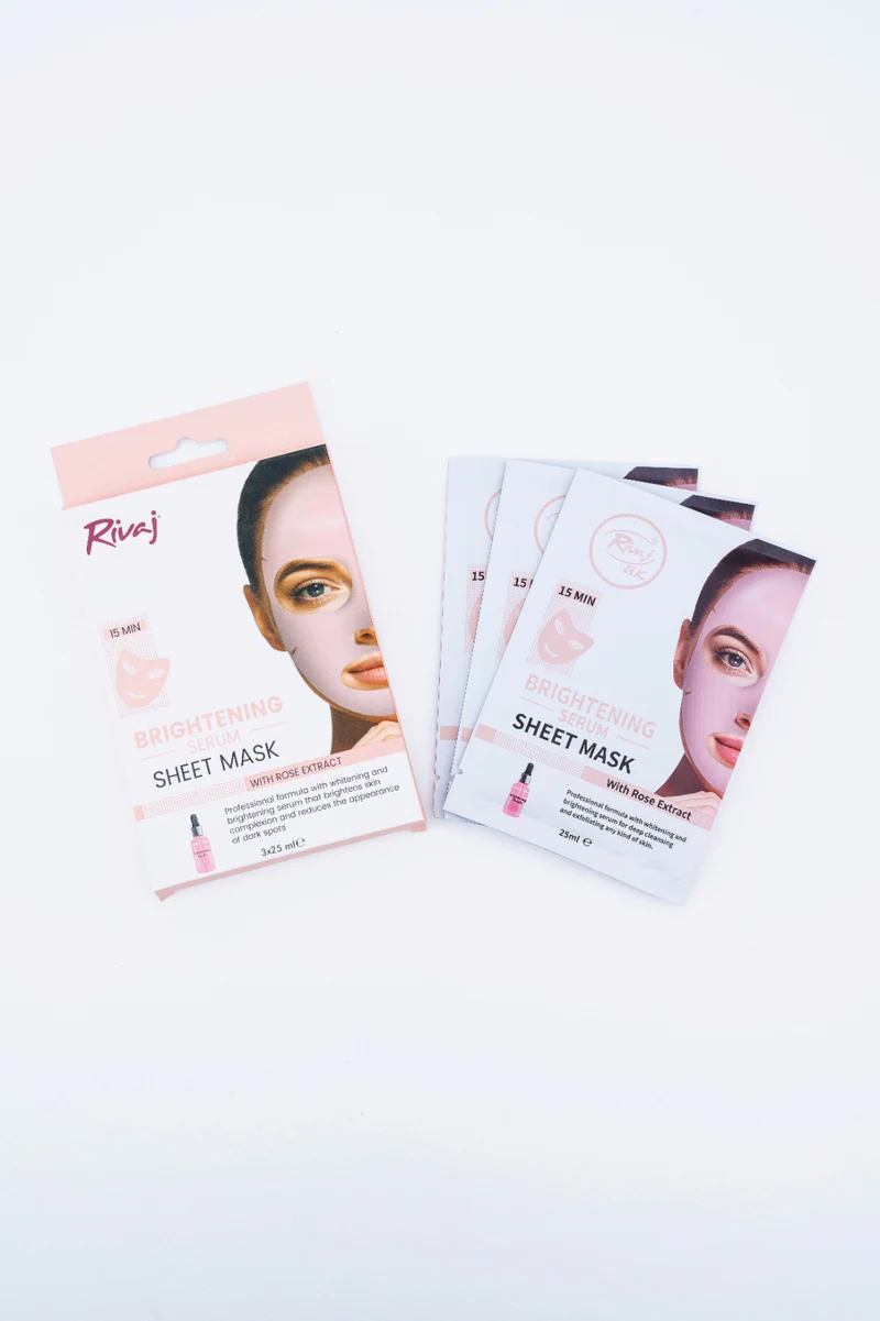 Rivaj Brightening Serum Sheet Mask - Image 3
