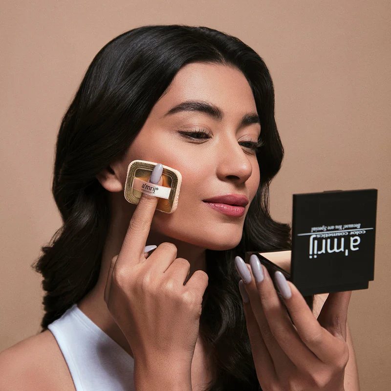 Amrij Ultimate Wet And Dry Compact Powder - Face - view 4