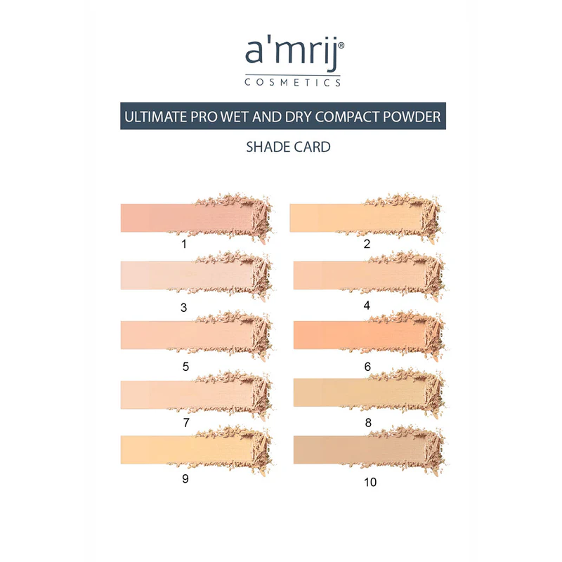 Amrij Ultimate Wet And Dry Compact Powder - Face - view 5