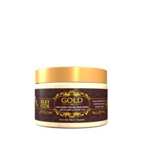 Silky cool Gold Facial Volcanic Mud Mask 350ml