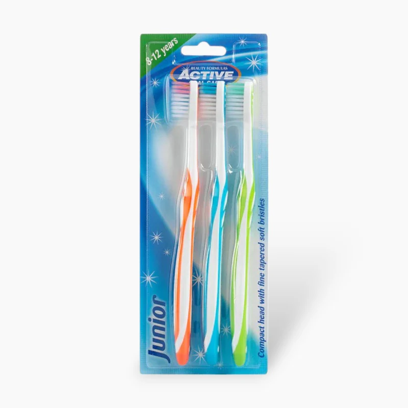 Beauty Formulas Active 3S Junior Tooth Brush 8-12Yrs