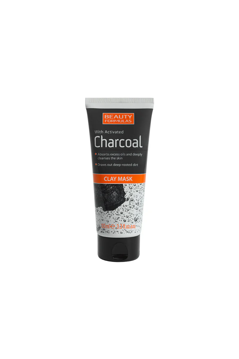 Beauty Formulas Charcoal Clay Mask 100ml - Face Mask - view 3