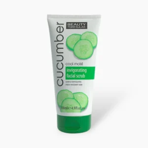 Beauty Formulas Cucumber Cool Facial Scrub 150ml - Scrubs & Exfoliators