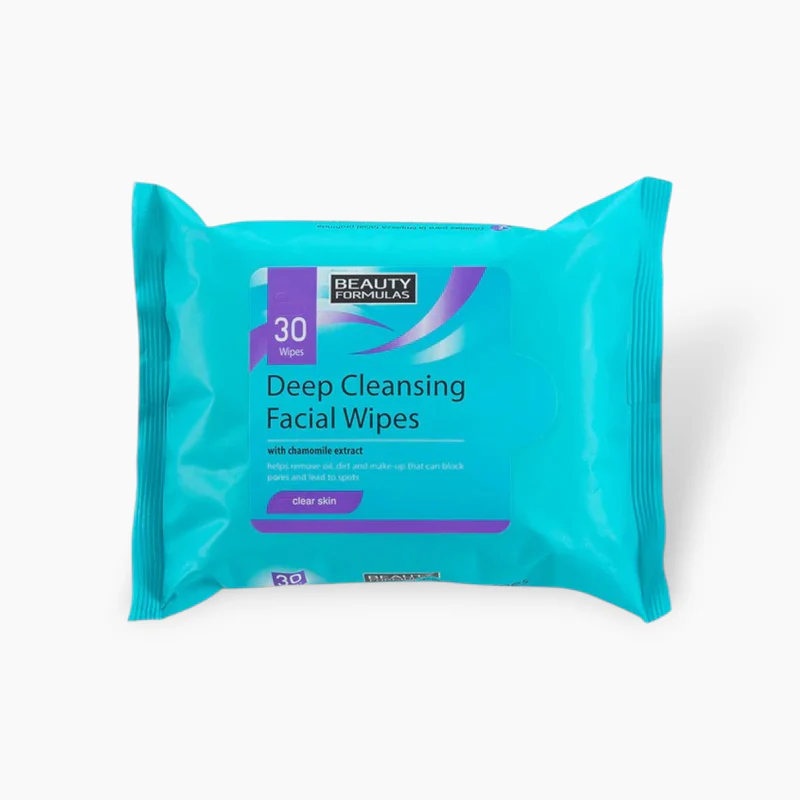 Beauty Formulas Deep Cleansing Facial Wipes