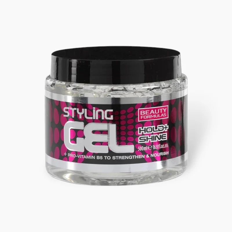 Beauty Formulas Hold & Shine Clear Styling Gel 500ml