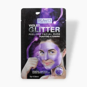 Beauty Formulas Violet Glitter Peel Off Mask 10g - Makeup