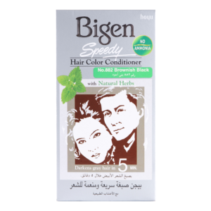 Bigen Speedy Hair Color Conditioner-Brownish-Black - Hair Care