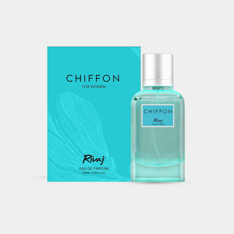Rivaj Chiffon Women Perfume 100ml - Image 4