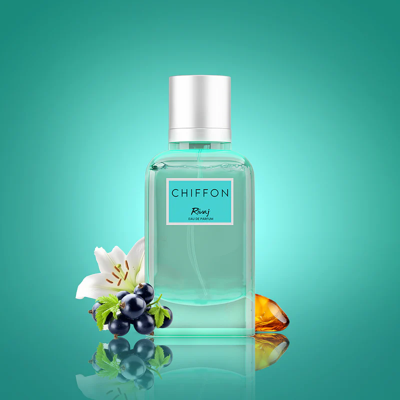 Rivaj Chiffon Women Perfume 100ml - Image 5