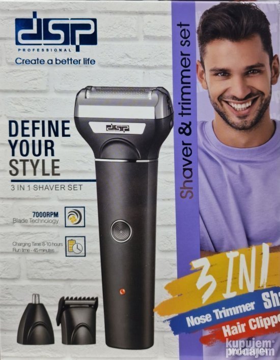 DSP 3in1 Shaver Set