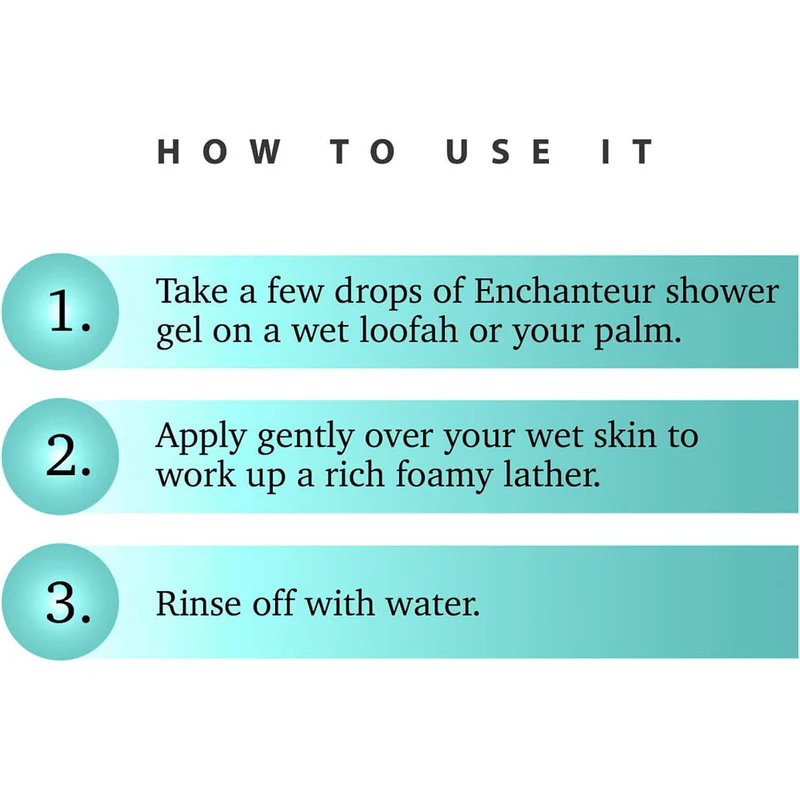Enchanter Enchanteur Gorgeous Shower Gel 250ml - Personal Care - view 4