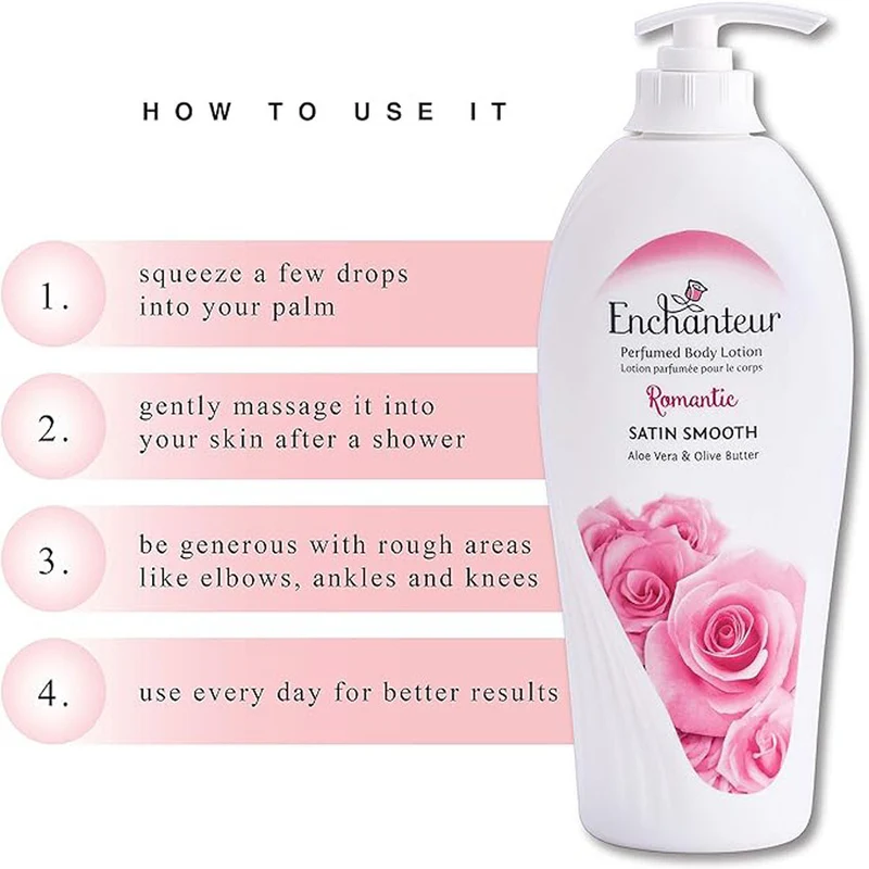Enchanter Enchanteur Romantic Lotion 500ml - Lotions & Oils - view 3
