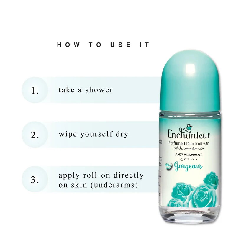 Enchanter Enchanteur Women Gorgeous Roll On Deodorant 50ml - Deodorants & Roll Ons - view 2