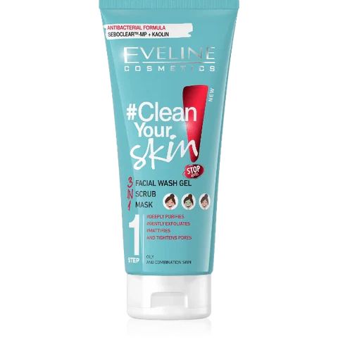 Gel Scrub Mask – 3-in-1 Multifunction 100 ml