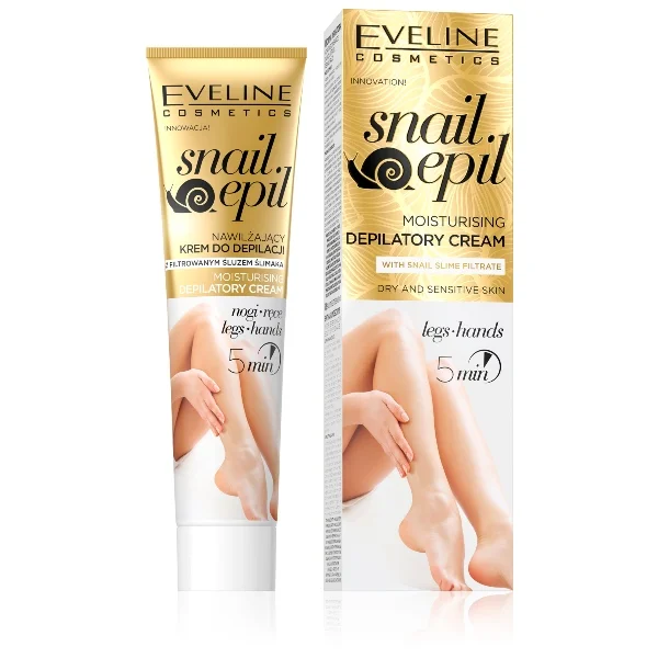 Royal Snail Epil Moisturising Depilatory Cream with Snail Smile Filerate/Mucin