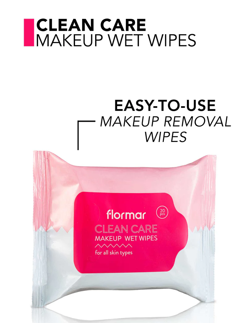 Flormar Clean Care Makeup Wet Wipes - Face - view 4