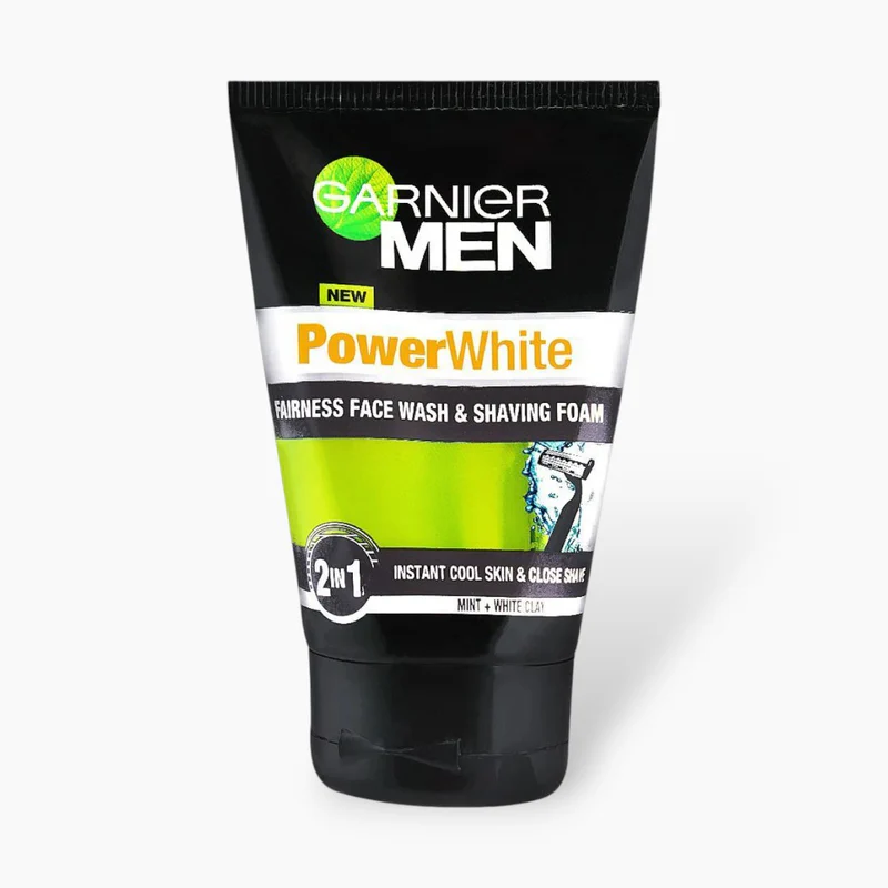 Garnier 2 In 1 Shaving Foam 100ml