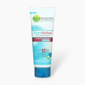 Garnier Active Anti Acne White Face Scrub 100ml - Scrubs & Exfoliators