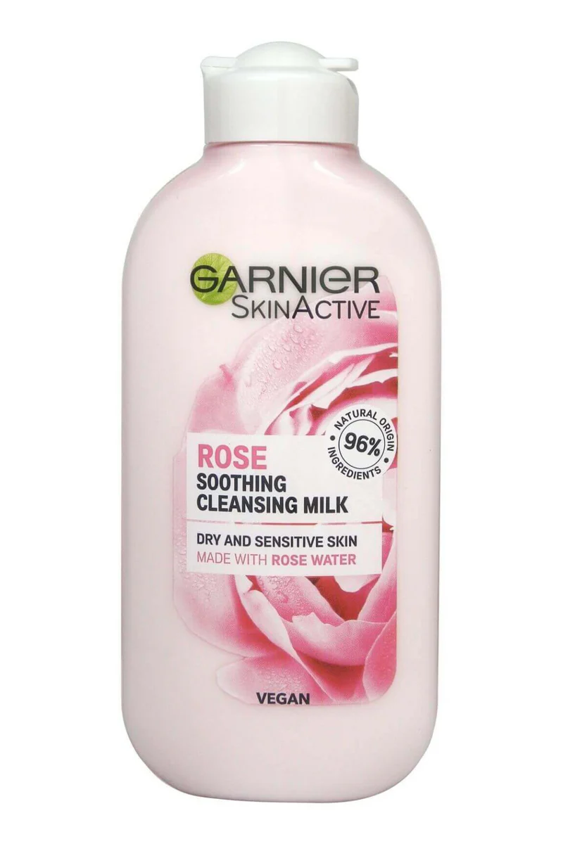 Garnier Soothing Rose Cleansing Milk 200ml