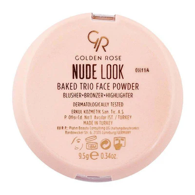 Golden Rose Nude Look Trio Face Powder - view 4