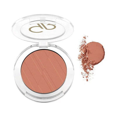 Golden Rose Powder Blush On - Face - view 8