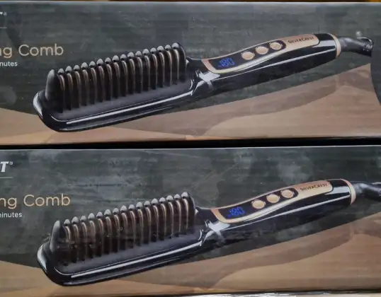 Hair Straightening Comb Haarglattungsburste Hair Straightening Brush - Electronics