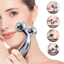 Roller Massager Facial Massage Handheld Y Shape Plastic Full Body Relaxation 360 Rotate For Wrinkle Remover Face Lifting Roller Tools