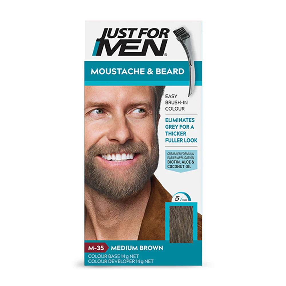 Just For Men – Mustache & Beard Color – Medium Brown